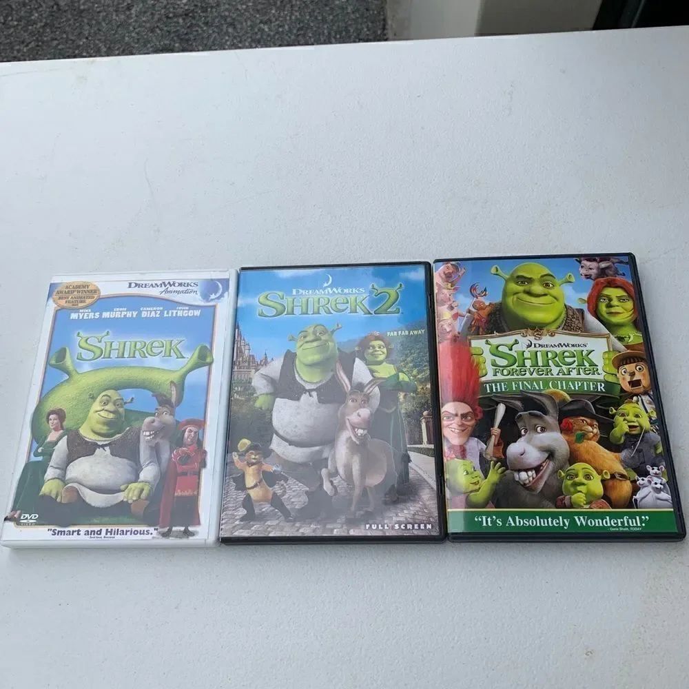 Shrek DVDs - Picture 1 of 3